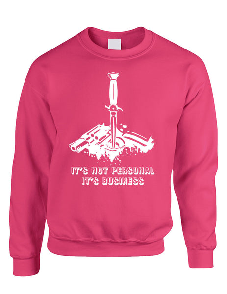 Adult Crewneck It's Not Personal It's Business Funny Top - ALLNTRENDSHOP - 4