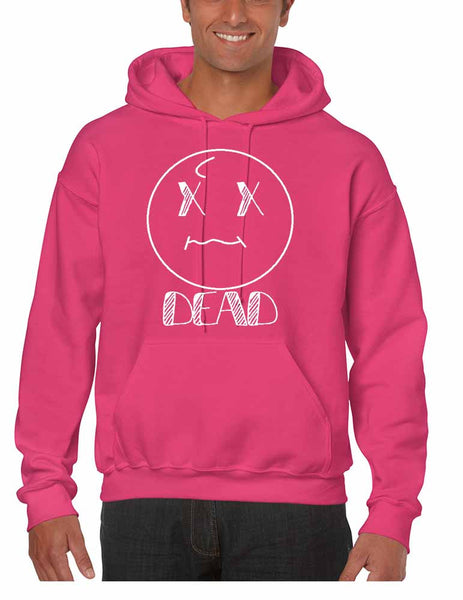 Men's Hoodie Sweatshirt Dead Face Cool Funny Humor Top