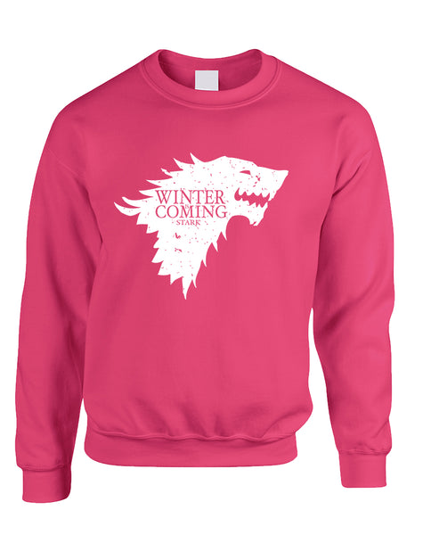 Adult Sweatshirt Winter Is Coming Cool Top Popular Sweatshirt