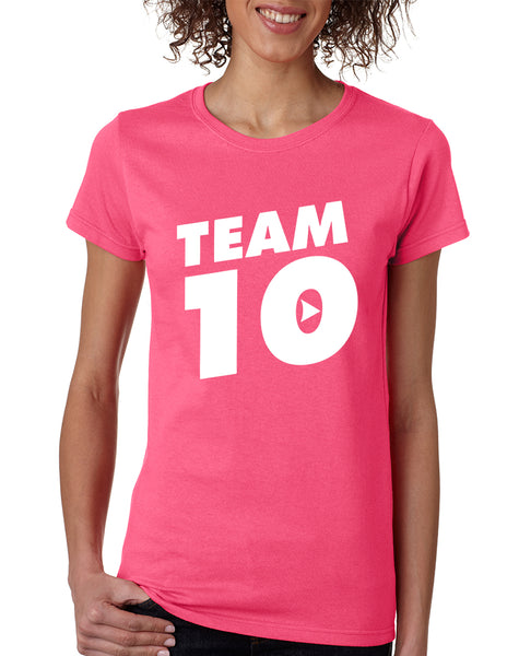 Women's T Shirt Team 10 Cool Trendy Tee