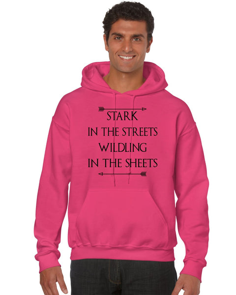 Stark in the streets wildling in the sheets men Hoodie - ALLNTRENDSHOP - 6