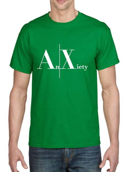 Men's T Shirt Anxiety An Xiety Tee Trendy Shirt Popular Yoga Gift