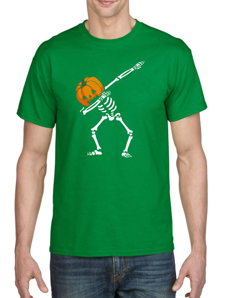 Men's T Shirt Dabbing Pumpkin Cool Dab Scary Halloween Tshirt Funny