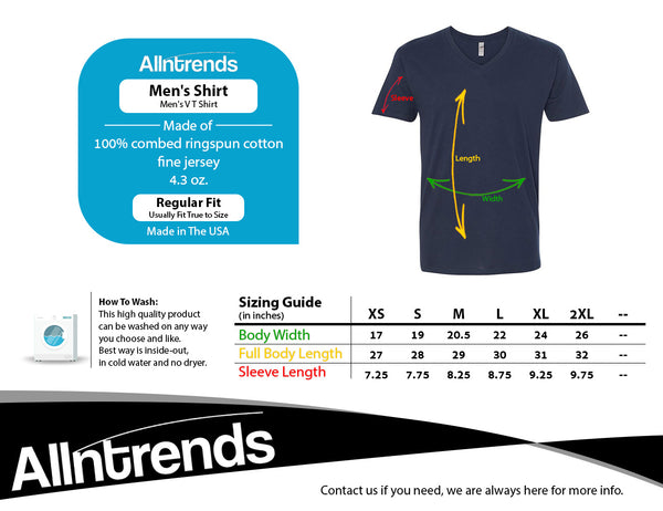 Men's V Shirt Game On Soccer Tee Shirt Team Gift Love Sport Fans Tee