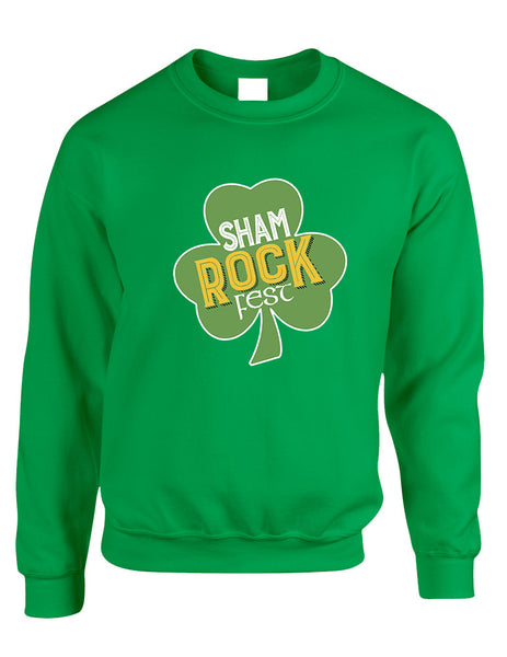 Adult Sweatshirt Shamrock Fest St Patrick's Day Cool Top