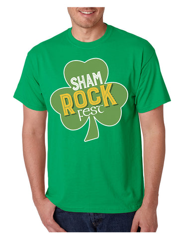 Men's T Shirt Shamrock Fest St Patrick's Day Party Tee Shirt