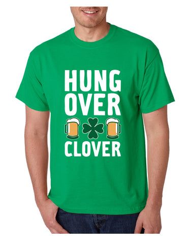 Men's T Shirt Hungover Clover St Patrick's Day Party T Shirt
