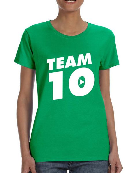 Women's T Shirt Team 10 Cool Trendy Tee