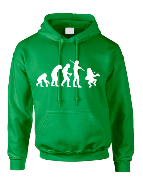 Adult Hoodie Irish Evolution Leprechaun St Patrick's Day Top - ALLNTRENDSHOP - 1