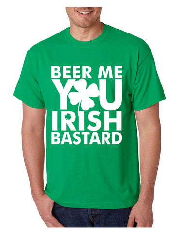 Men's T Shirt Beer Me You Irish St Patrick's Day Drunk Tee
