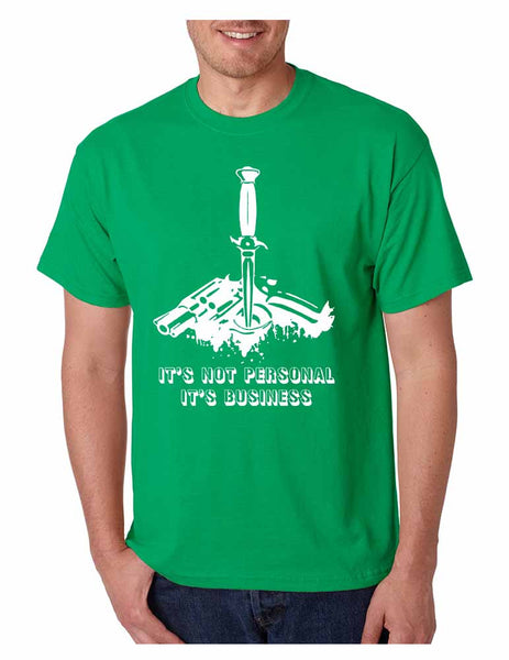 Men's T Shirt It's Not Personal It's Business Humor Funny T Shirt - ALLNTRENDSHOP - 2