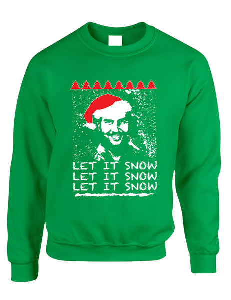 Adult Crewneck Pablo Escobar Snow Christmas Funny Top - ALLNTRENDSHOP - 2