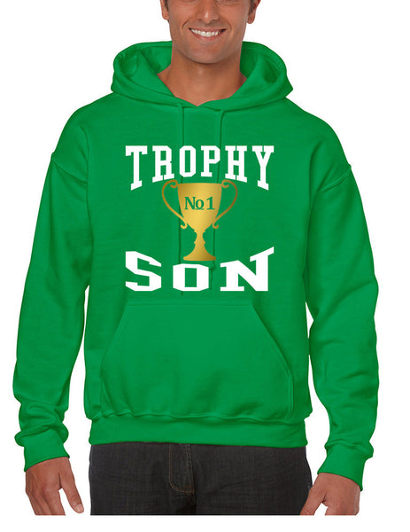 Men's Hoodie Trophy Son Cool Gift Love Graphic Top - ALLNTRENDSHOP - 2