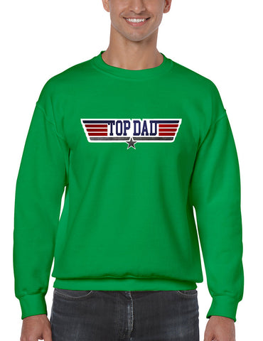 Men's Sweatshirt Top Dad Guns Father's Day Shirt Love Dad Gift