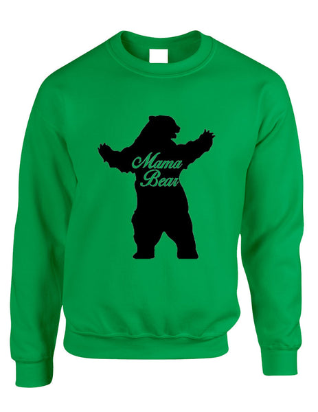 Adult Crewneck Mama Bear Family Top For Mom Xmas Cute Gift - ALLNTRENDSHOP - 5