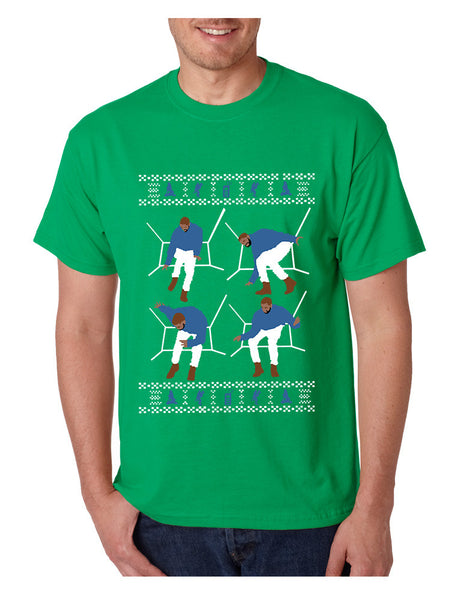 Men's T Shirt 4 1-800 Hotline Bling Ugly Xmas Sweater Holiday Gift - ALLNTRENDSHOP - 3