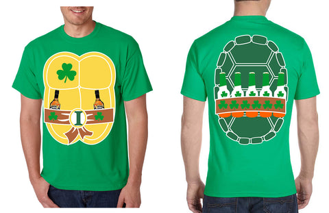 Men's T Irish Ninja St Patrick's Day Cool Party Tee Shirt