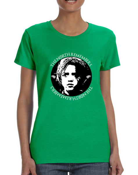 Women's T Shirt The North Remembers Cool Tee Shirt