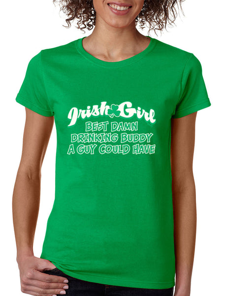 Irish girl best Drinking buddy women t-shirt st patricks - ALLNTRENDSHOP - 3