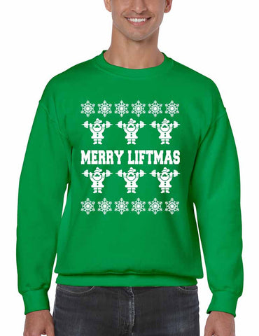 Merry Liftmass mens sweatshirt - ALLNTRENDSHOP - 1