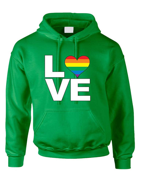 Love pride gays lesbians women hooded sweatshirt - ALLNTRENDSHOP - 4