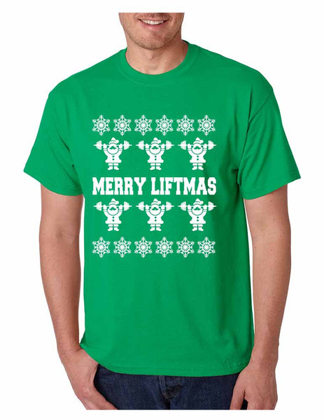 Merry Liftmass mens T-shirt - ALLNTRENDSHOP - 3