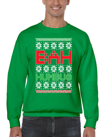 Bah Humbug christmas Men's Sweatshirt - ALLNTRENDSHOP