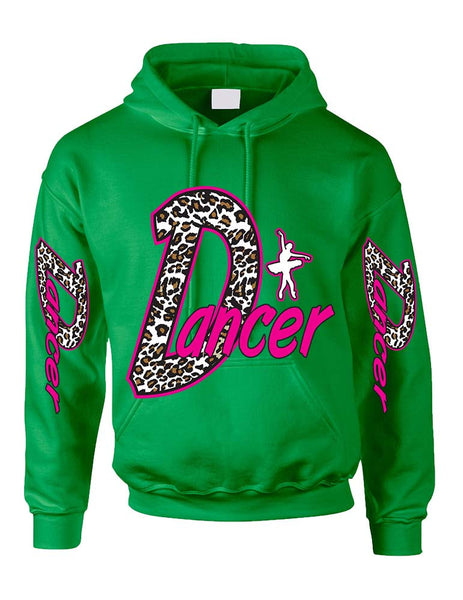 Dancer White Leopard women's Hoodies - ALLNTRENDSHOP