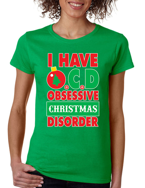 Obsessive christmas disorder Women's T-shirt - ALLNTRENDSHOP - 3