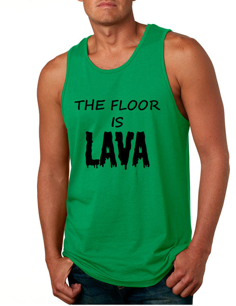 Men's Tank Top The Floor Is Lava Childhood Game Hot Popular Top