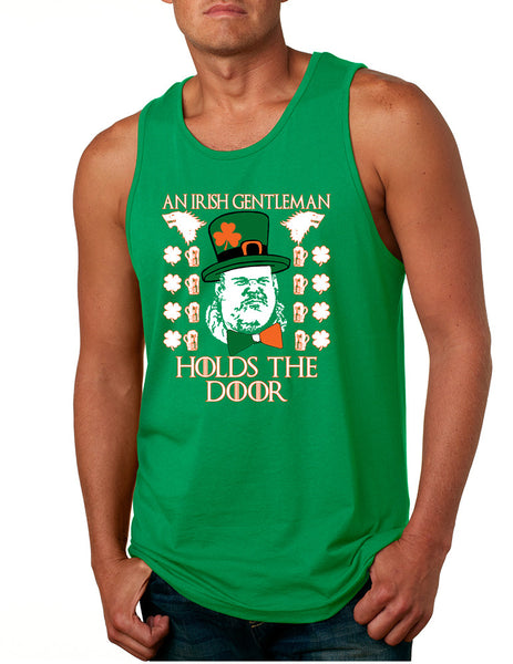 Men's Tank Top Irish Hodor Hold The Door St Patrick's Day Top