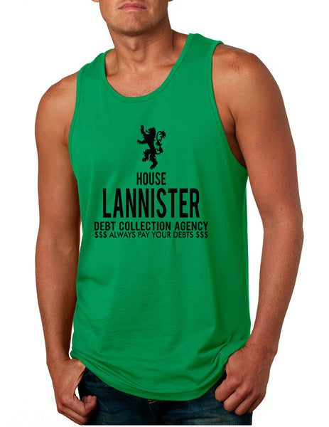 Men's Tank Top House Lannister Debt Collection Agency Cool
