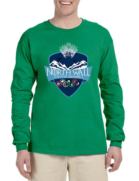 Men's Long Sleeve North Wall Winter Olympics Cool Shirt