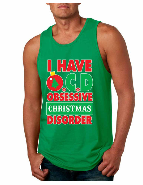 Obsessive christmas disorder Men's Jersey Tank - ALLNTRENDSHOP - 2