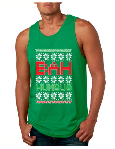 Bah Humbug christmas Men's Jersey Tank - ALLNTRENDSHOP