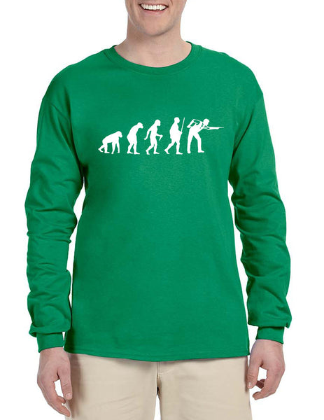 Men's Long Sleeve Pool Snooker Evolution Billiards Shirt