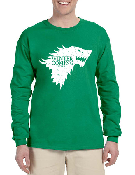 Men's Long Sleeve Winter Is Coming Cool T Shirt Popular Gift