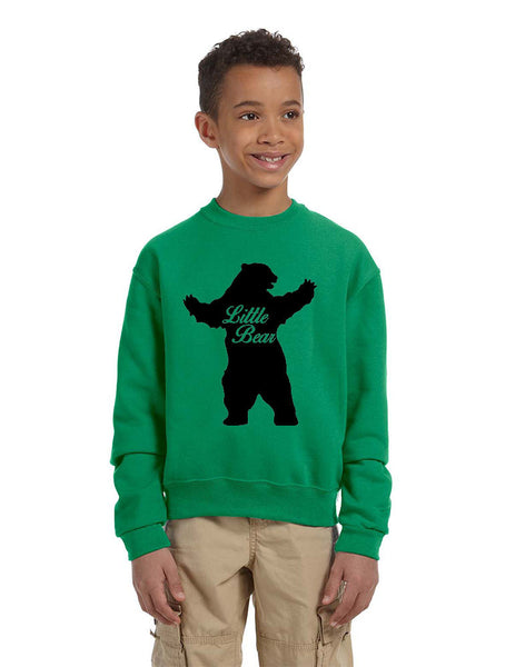 Kids Youth Crewneck Little Bear Family Shirt Xmas Cute Gift - ALLNTRENDSHOP - 5