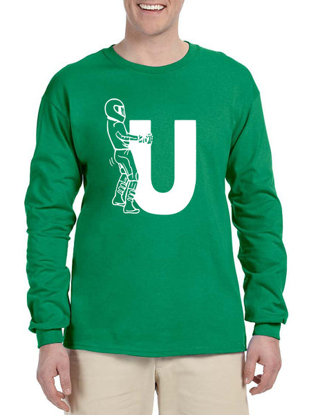 Men's Long Sleeve F U Motorcyclist Riding Buddies Shirts