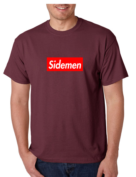 Men's T Shirt Sidemen Red Box Cool Popular Tshirt