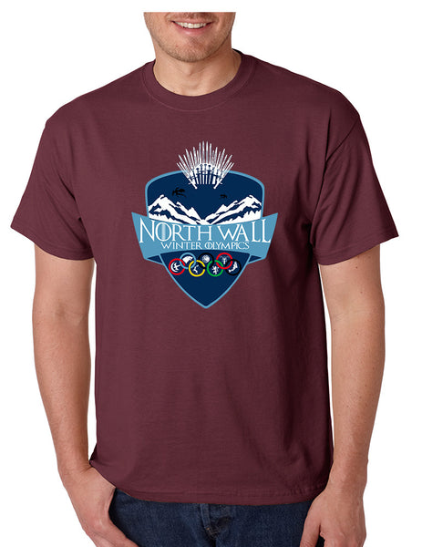Men's T Shirt North Wall Winter Olympics Cool Tshirt