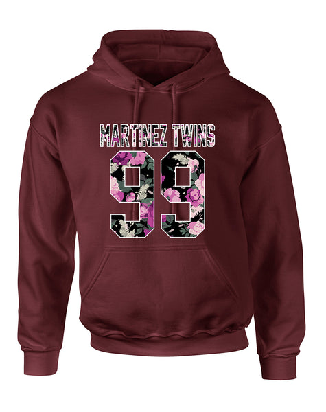 Adult Hoodie Martinez Twins 99 Flower Print Trendy Cool Top