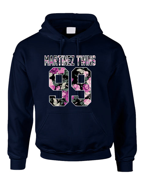 Adult Hoodie Martinez Twins 99 Flower Print Trendy Cool Top