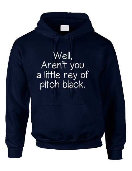 Adult Hoodie Well Aren't You A Little Ray Of Pitch Black Sarcasm Fun