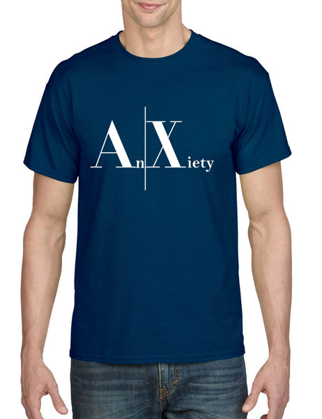 Men's T Shirt Anxiety An Xiety Tee Trendy Shirt Popular Yoga Gift