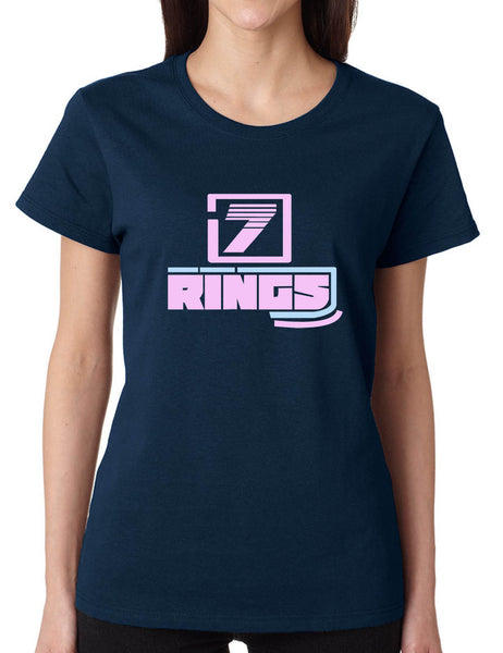 Women's T Shirt Rings Trendy Tee Cool Tshirt Cute Gift