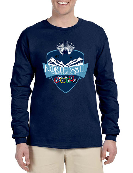 Men's Long Sleeve North Wall Winter Olympics Cool Shirt
