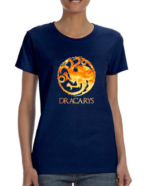 Women's T Shirt Dracarys Shirt Cool Tredy Tee