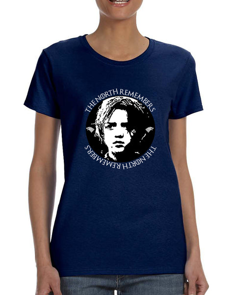 Women's T Shirt The North Remembers Cool Tee Shirt