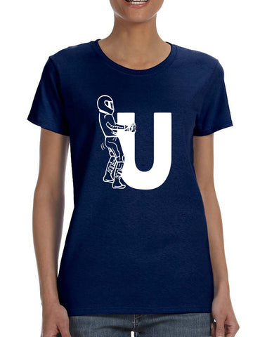 Women's T Shirt F U Motorcyclist Riding Cool Motorcycle Tee